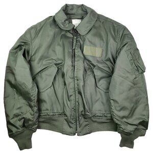 Military Flyer's Jacket CWU-45/P Flight Aramid Vintage 90s Gulf War 46-48 XL